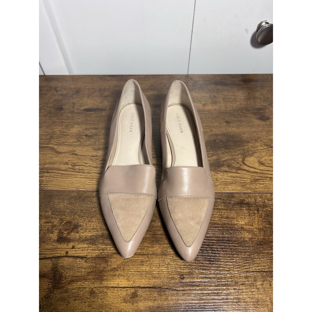 Cole Haan Women's Marlee Skimmer Leather Loafers Classic Work Minimalism  Sz 8B